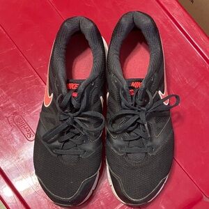 Nike Black and Pink Sneakers